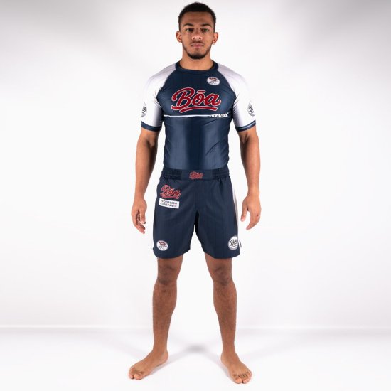 Pack BJJ No-Gi Homem Baseball Choke - Rashguard + Shorts